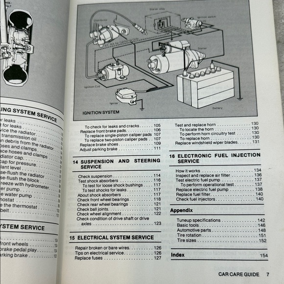 Vintage Popular Mechanics Toyota Car Care Guide Celica Corolia Corona Tercel - Picture 9 of 9
